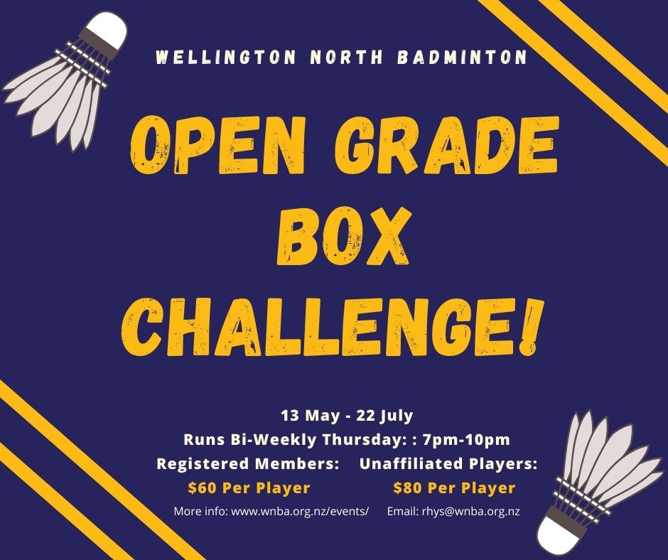 Open Grade Doubles Box Challenge
