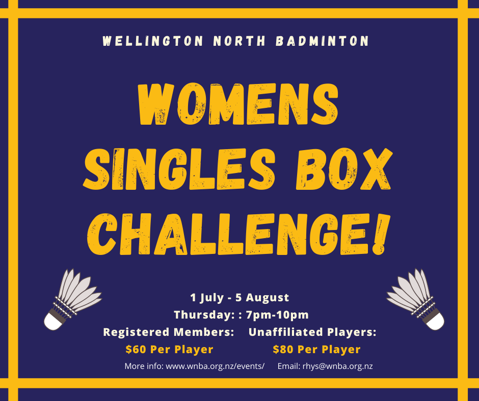 Womens Singles Box Challenge