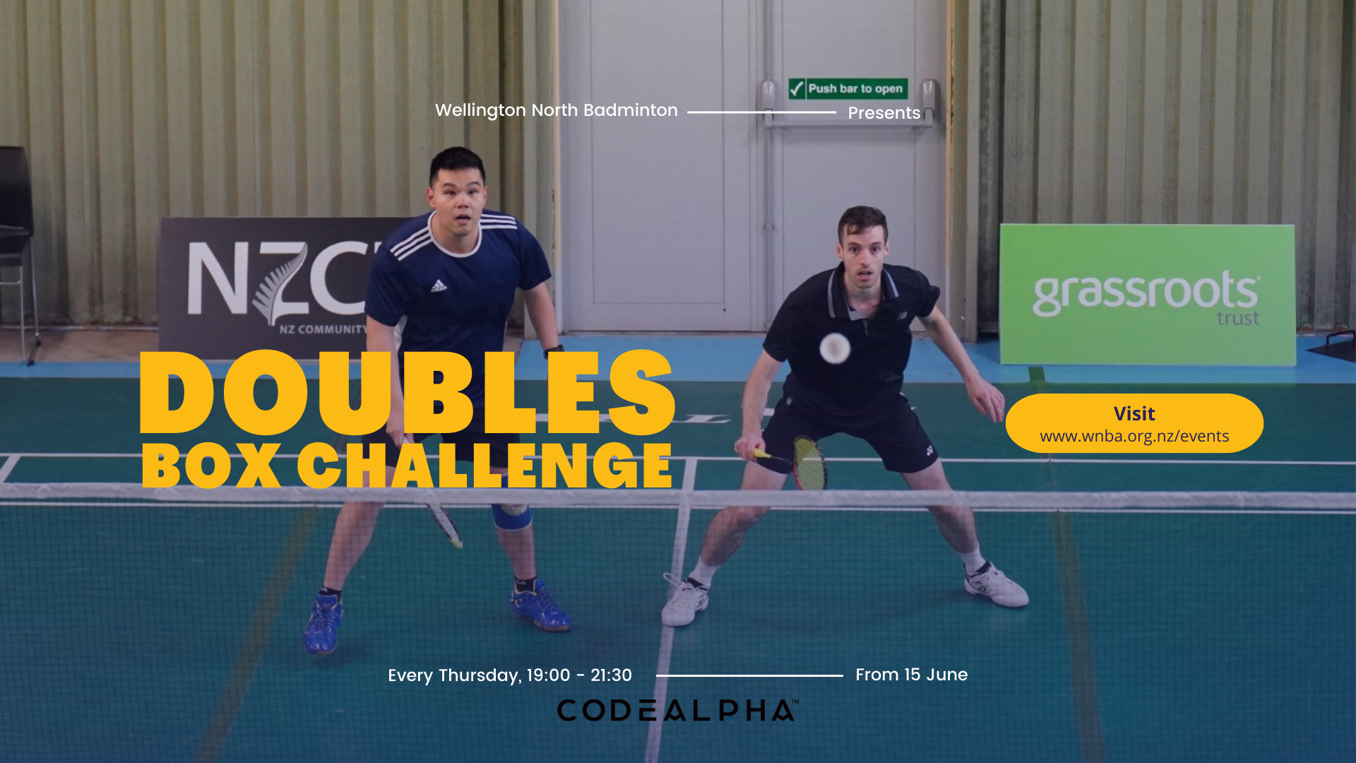 Doubles Box Challenge - Starting 15th June