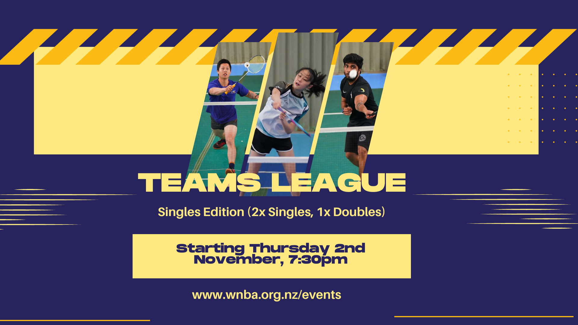 Teams' League (Singles Edition)