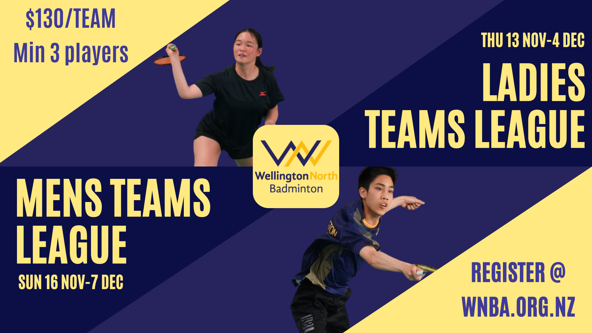 LadiesMens Teams League (Presentation)